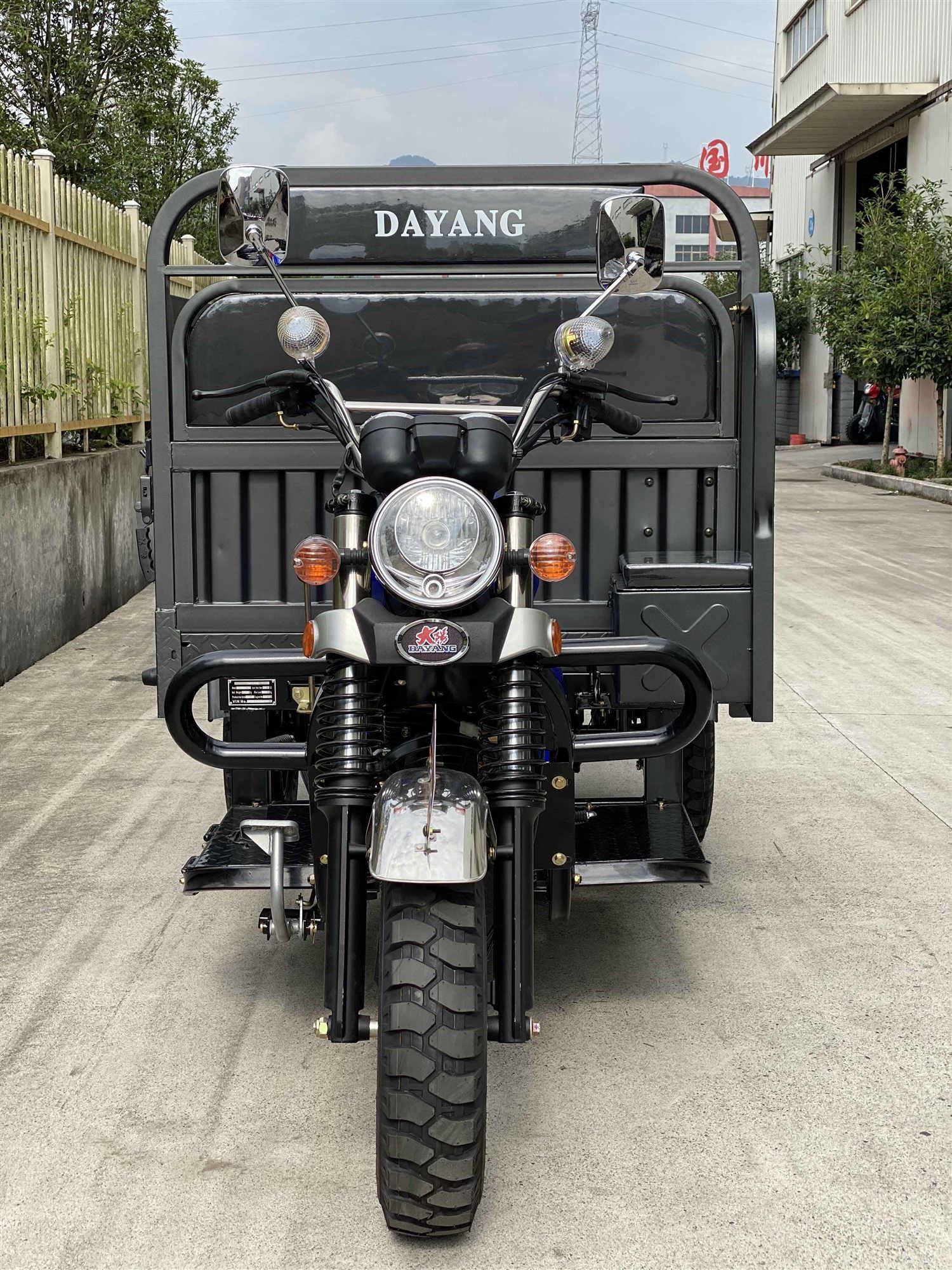 Heavy Load Iron Motorized Cargo Tricycle