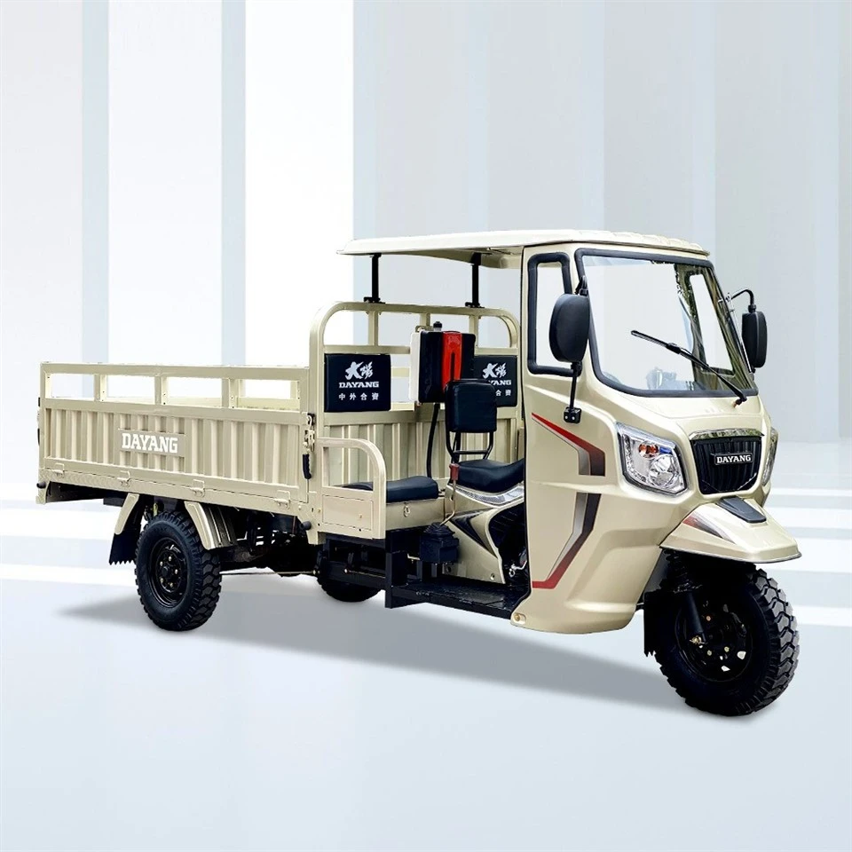 Heavy-Duty Gasoline Dump Tricycle
